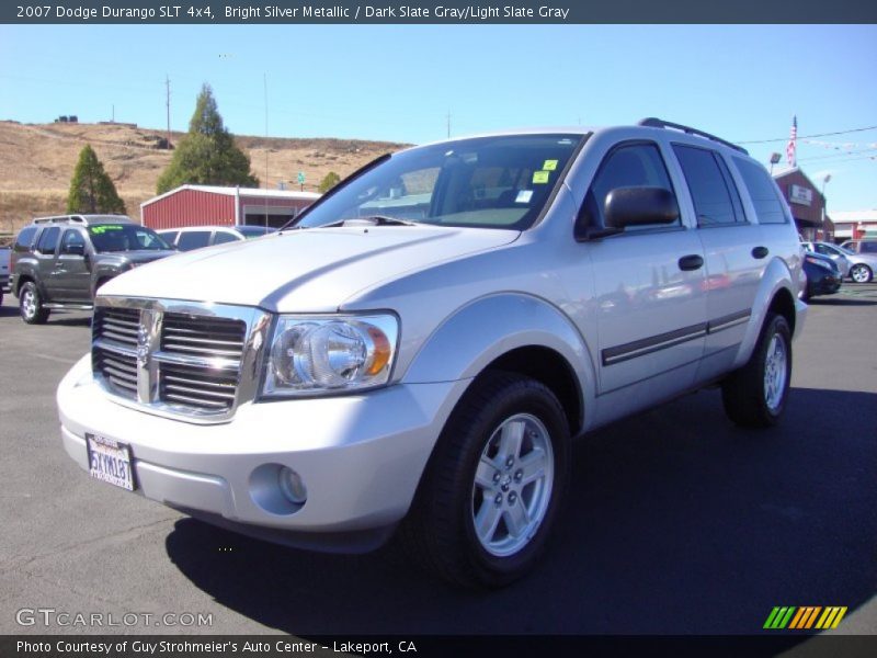 Bright Silver Metallic / Dark Slate Gray/Light Slate Gray 2007 Dodge Durango SLT 4x4