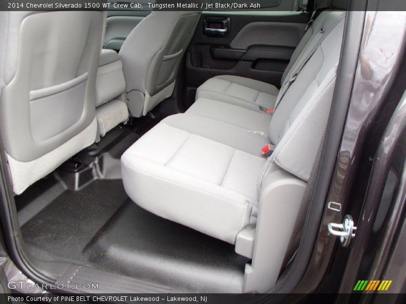 Rear Seat of 2014 Silverado 1500 WT Crew Cab