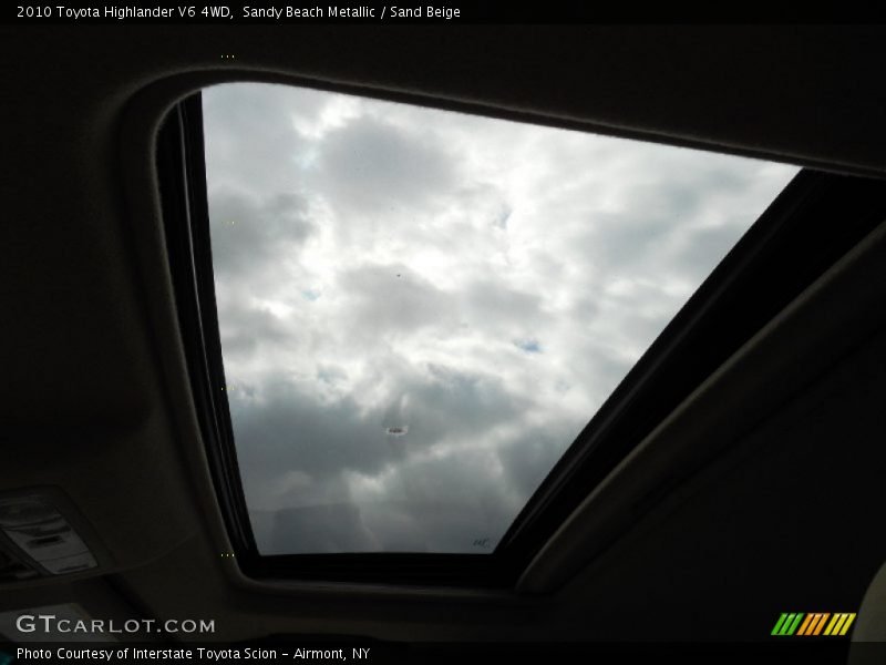 Sandy Beach Metallic / Sand Beige 2010 Toyota Highlander V6 4WD