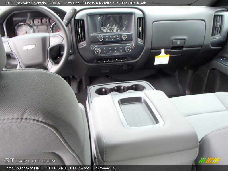 Tungsten Metallic / Jet Black/Dark Ash 2014 Chevrolet Silverado 1500 WT Crew Cab