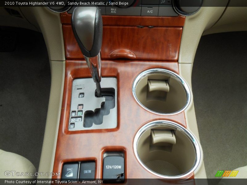 Sandy Beach Metallic / Sand Beige 2010 Toyota Highlander V6 4WD