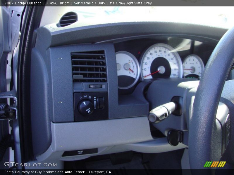 Bright Silver Metallic / Dark Slate Gray/Light Slate Gray 2007 Dodge Durango SLT 4x4