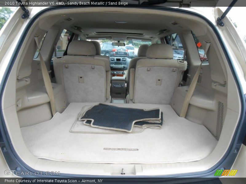 Sandy Beach Metallic / Sand Beige 2010 Toyota Highlander V6 4WD