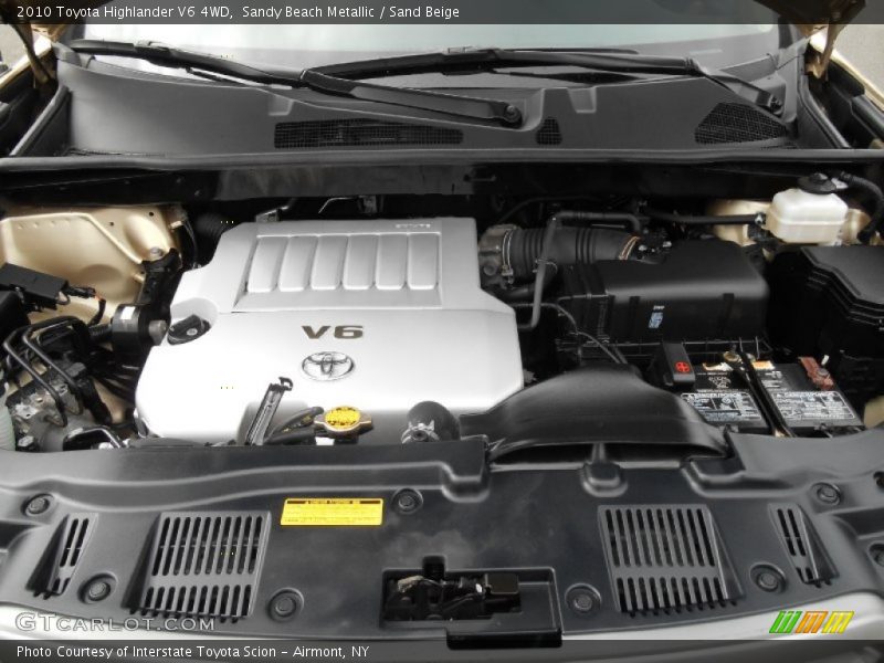 Sandy Beach Metallic / Sand Beige 2010 Toyota Highlander V6 4WD