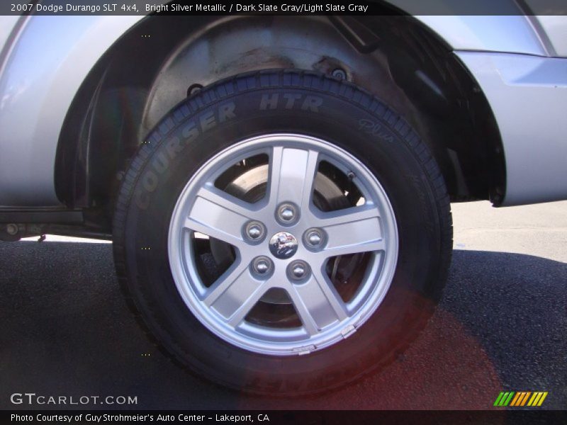 Bright Silver Metallic / Dark Slate Gray/Light Slate Gray 2007 Dodge Durango SLT 4x4