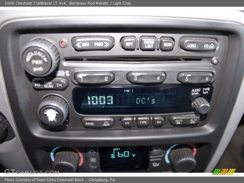 Bordeaux Red Metallic / Light Gray 2006 Chevrolet TrailBlazer LT 4x4