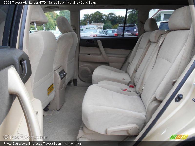 Sandy Beach Metallic / Sand Beige 2008 Toyota Highlander 4WD