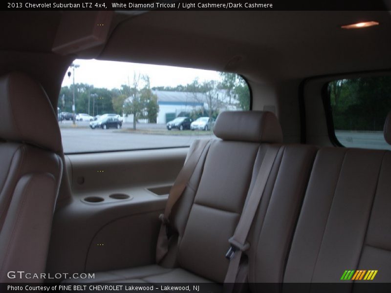 White Diamond Tricoat / Light Cashmere/Dark Cashmere 2013 Chevrolet Suburban LTZ 4x4