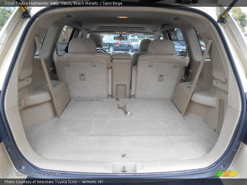 Sandy Beach Metallic / Sand Beige 2008 Toyota Highlander 4WD