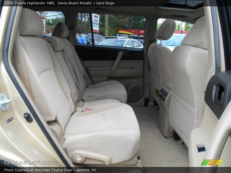 Sandy Beach Metallic / Sand Beige 2008 Toyota Highlander 4WD
