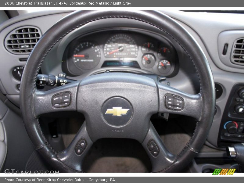 Bordeaux Red Metallic / Light Gray 2006 Chevrolet TrailBlazer LT 4x4