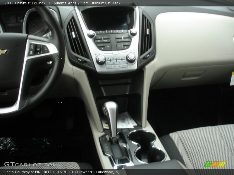 Summit White / Light Titanium/Jet Black 2013 Chevrolet Equinox LT