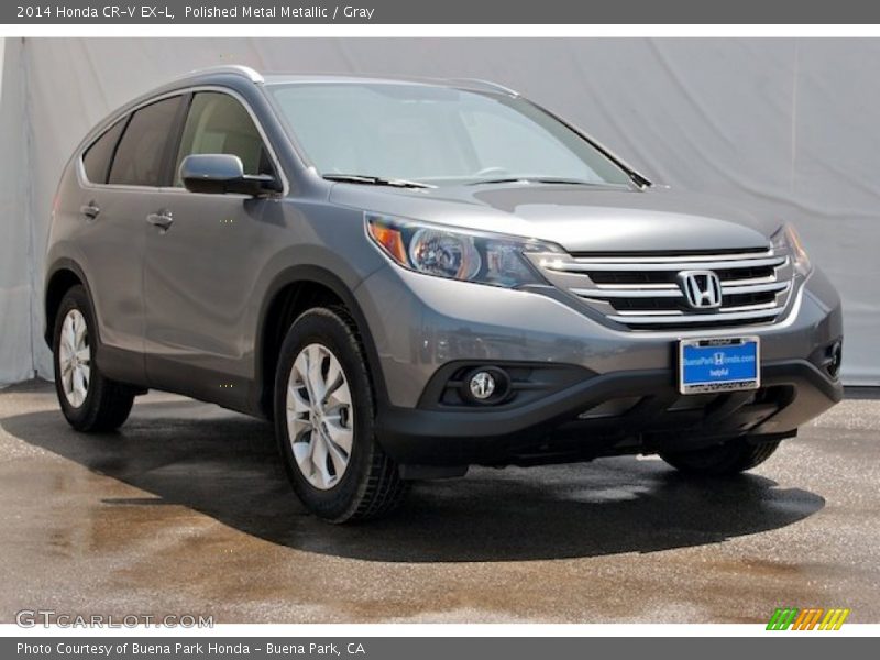 Polished Metal Metallic / Gray 2014 Honda CR-V EX-L