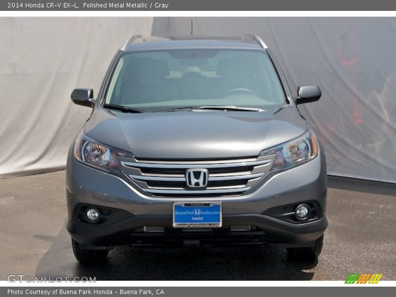 Polished Metal Metallic / Gray 2014 Honda CR-V EX-L