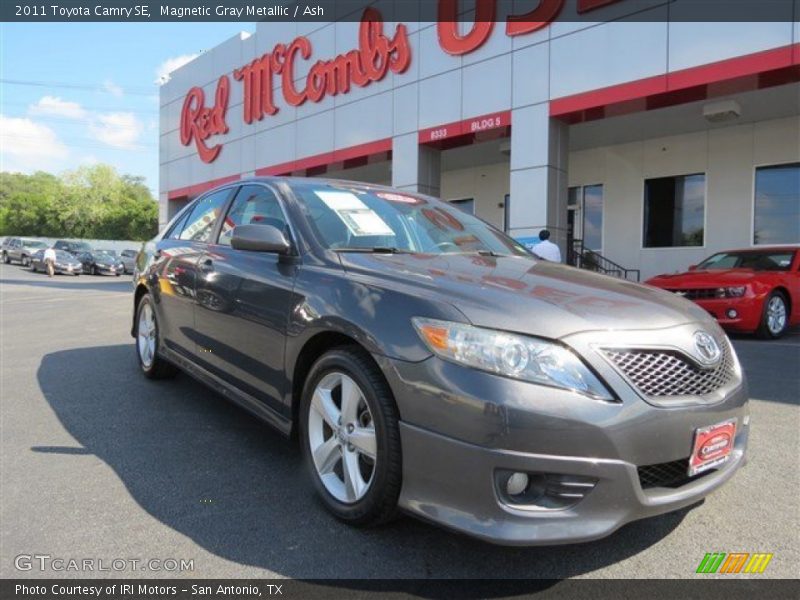 Magnetic Gray Metallic / Ash 2011 Toyota Camry SE