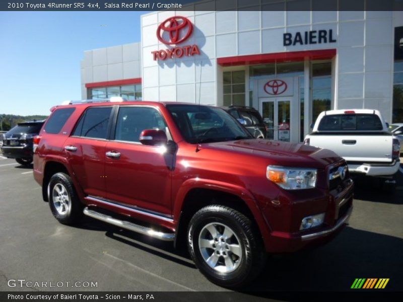 Salsa Red Pearl / Graphite 2010 Toyota 4Runner SR5 4x4