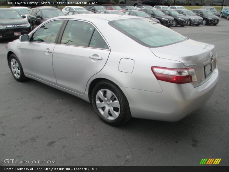 Classic Silver Metallic / Ash 2008 Toyota Camry Hybrid