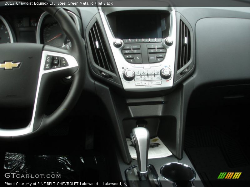 Steel Green Metallic / Jet Black 2013 Chevrolet Equinox LT