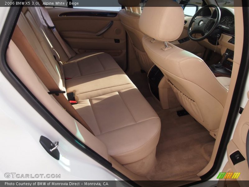 Alpine White / Beige 2006 BMW X5 3.0i