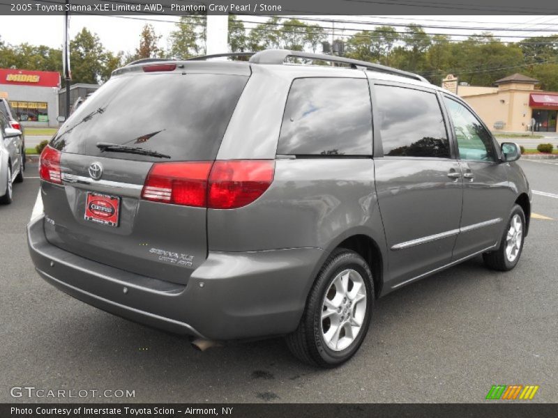 Phantom Gray Pearl / Stone 2005 Toyota Sienna XLE Limited AWD