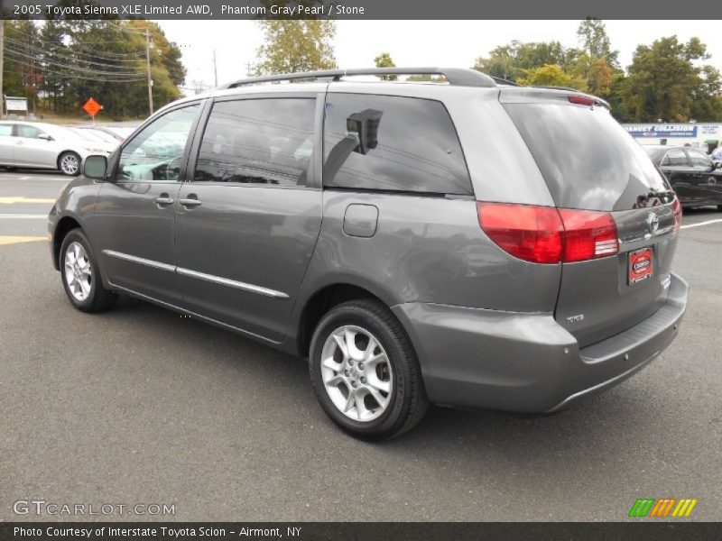 Phantom Gray Pearl / Stone 2005 Toyota Sienna XLE Limited AWD
