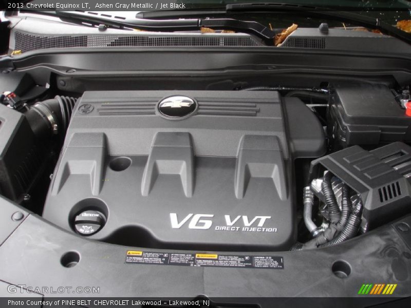 Ashen Gray Metallic / Jet Black 2013 Chevrolet Equinox LT