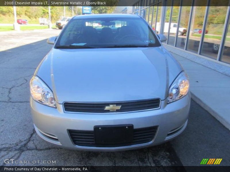 Silverstone Metallic / Ebony Black 2008 Chevrolet Impala LT