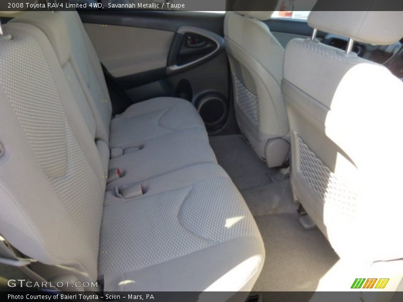 Savannah Metallic / Taupe 2008 Toyota RAV4 Limited 4WD