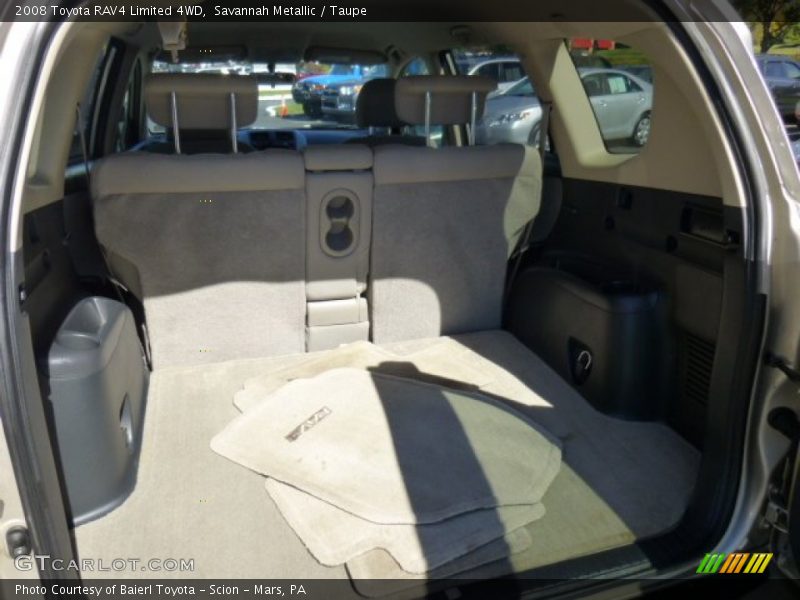 Savannah Metallic / Taupe 2008 Toyota RAV4 Limited 4WD