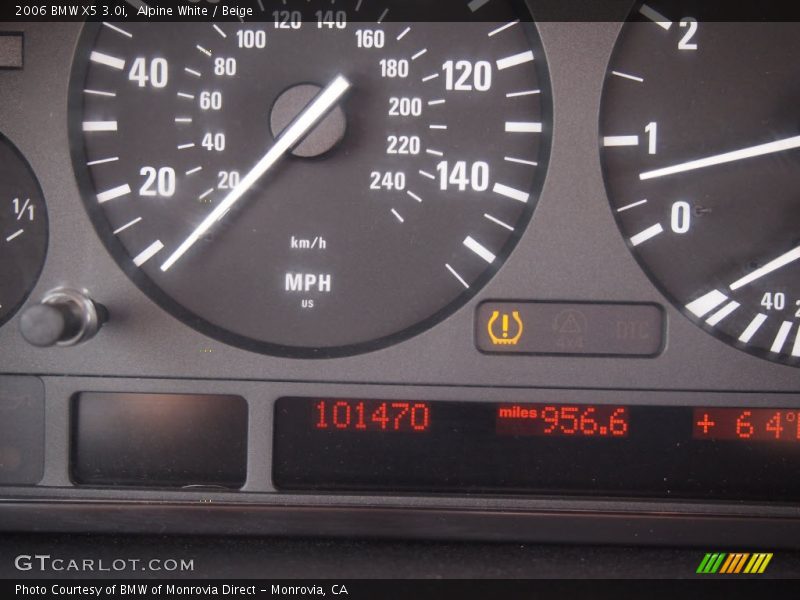 Alpine White / Beige 2006 BMW X5 3.0i