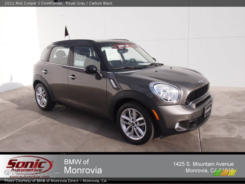 Royal Gray / Carbon Black 2011 Mini Cooper S Countryman