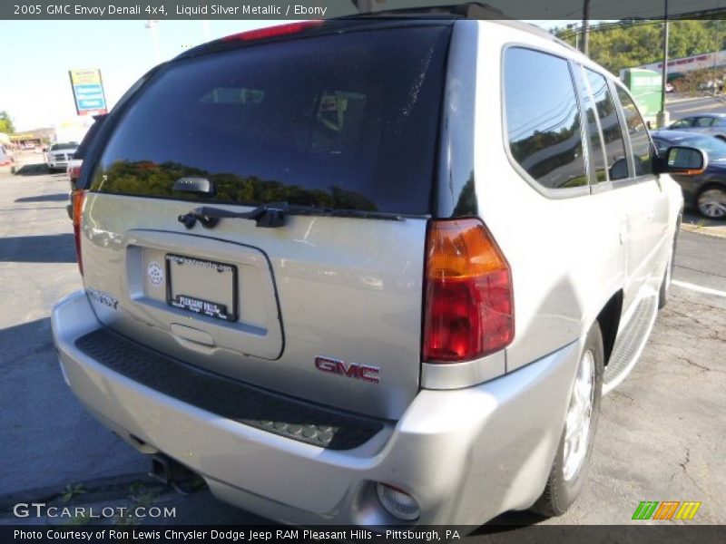 Liquid Silver Metallic / Ebony 2005 GMC Envoy Denali 4x4