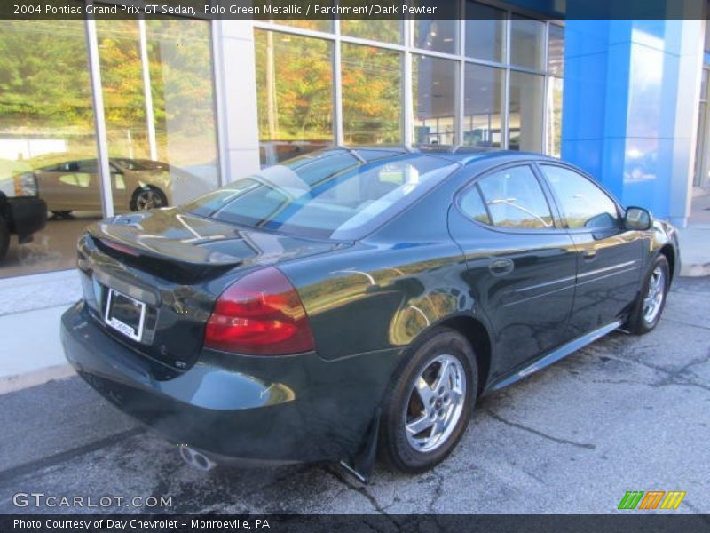 Polo Green Metallic / Parchment/Dark Pewter 2004 Pontiac Grand Prix GT Sedan