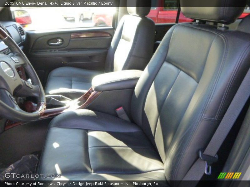 Liquid Silver Metallic / Ebony 2005 GMC Envoy Denali 4x4