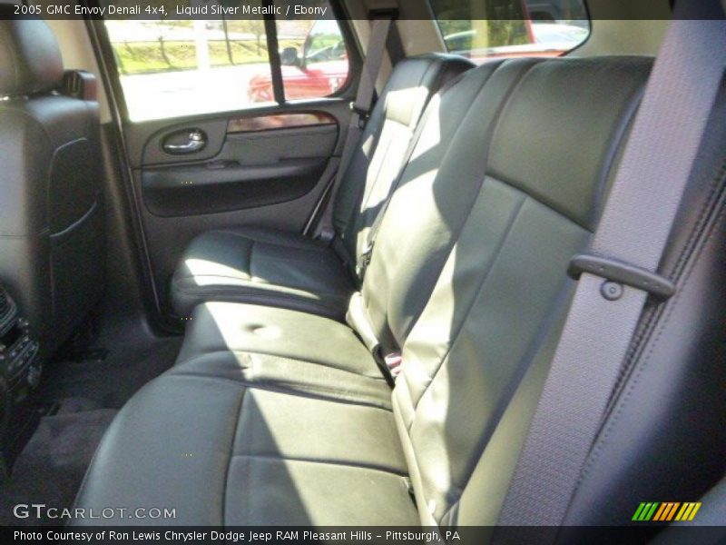 Liquid Silver Metallic / Ebony 2005 GMC Envoy Denali 4x4