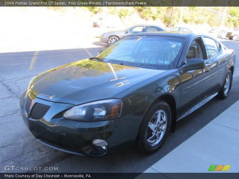 Polo Green Metallic / Parchment/Dark Pewter 2004 Pontiac Grand Prix GT Sedan