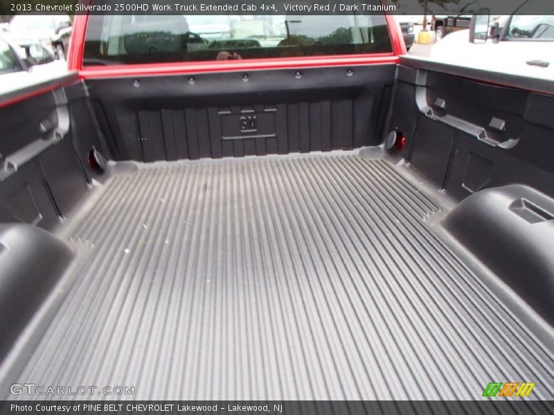 Victory Red / Dark Titanium 2013 Chevrolet Silverado 2500HD Work Truck Extended Cab 4x4