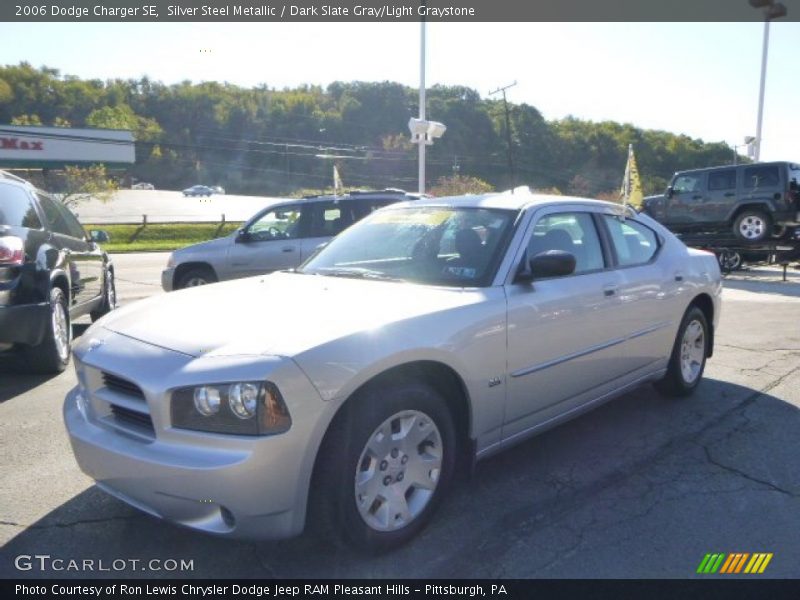 Silver Steel Metallic / Dark Slate Gray/Light Graystone 2006 Dodge Charger SE