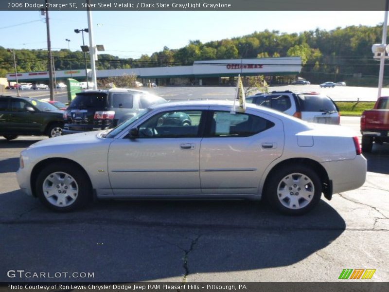 Silver Steel Metallic / Dark Slate Gray/Light Graystone 2006 Dodge Charger SE