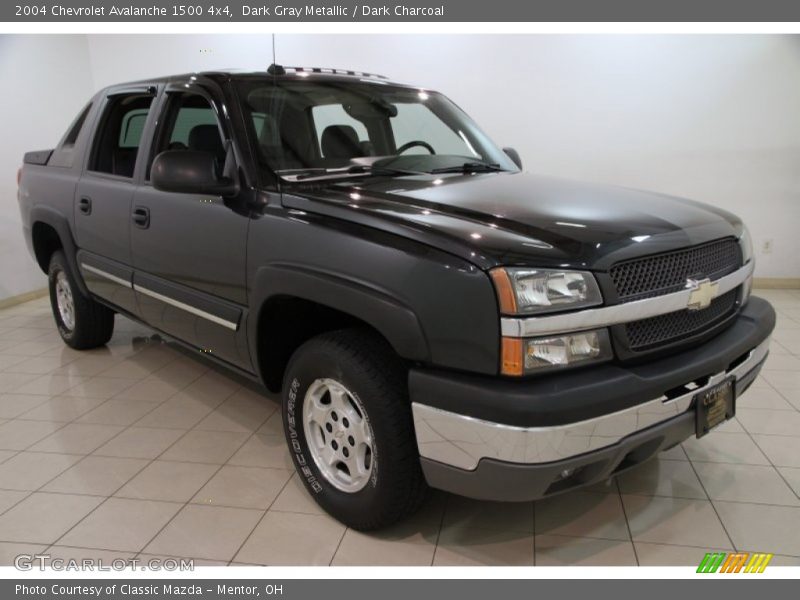 Dark Gray Metallic / Dark Charcoal 2004 Chevrolet Avalanche 1500 4x4