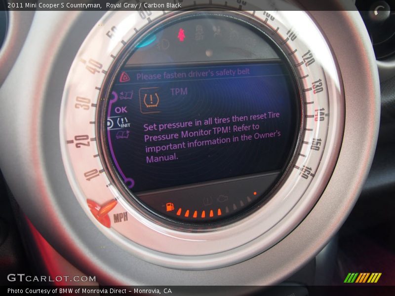 Royal Gray / Carbon Black 2011 Mini Cooper S Countryman