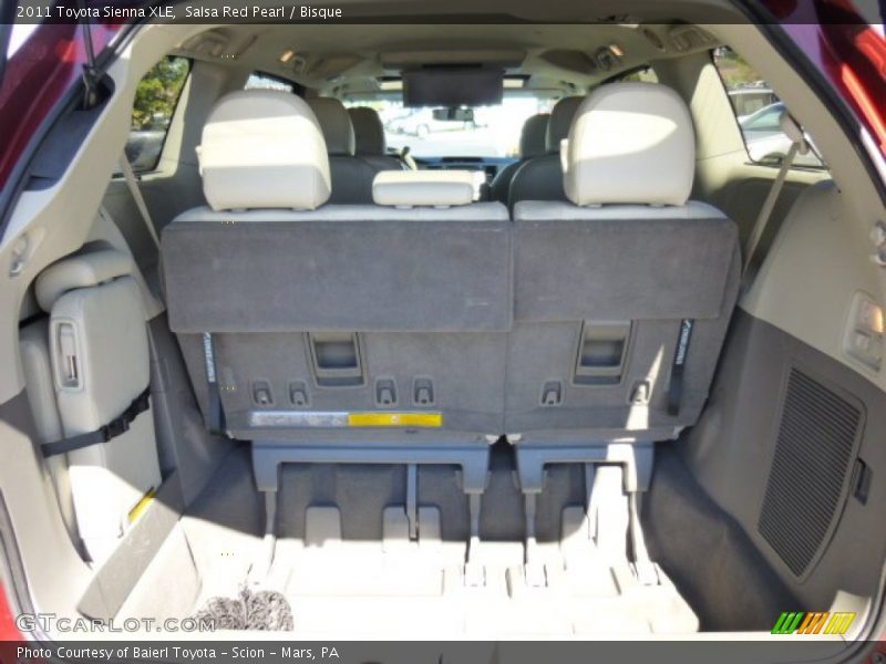 Salsa Red Pearl / Bisque 2011 Toyota Sienna XLE