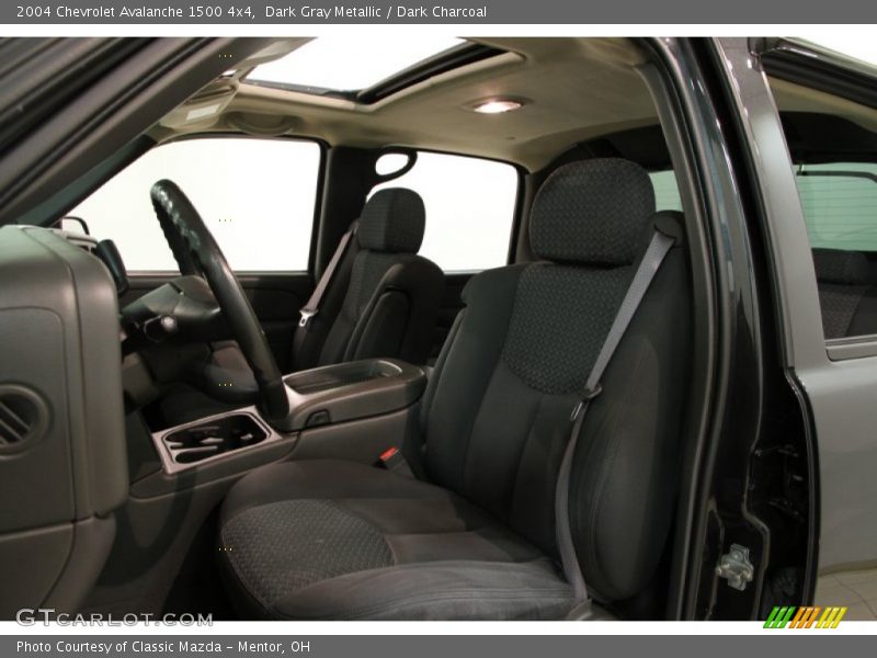 Dark Gray Metallic / Dark Charcoal 2004 Chevrolet Avalanche 1500 4x4