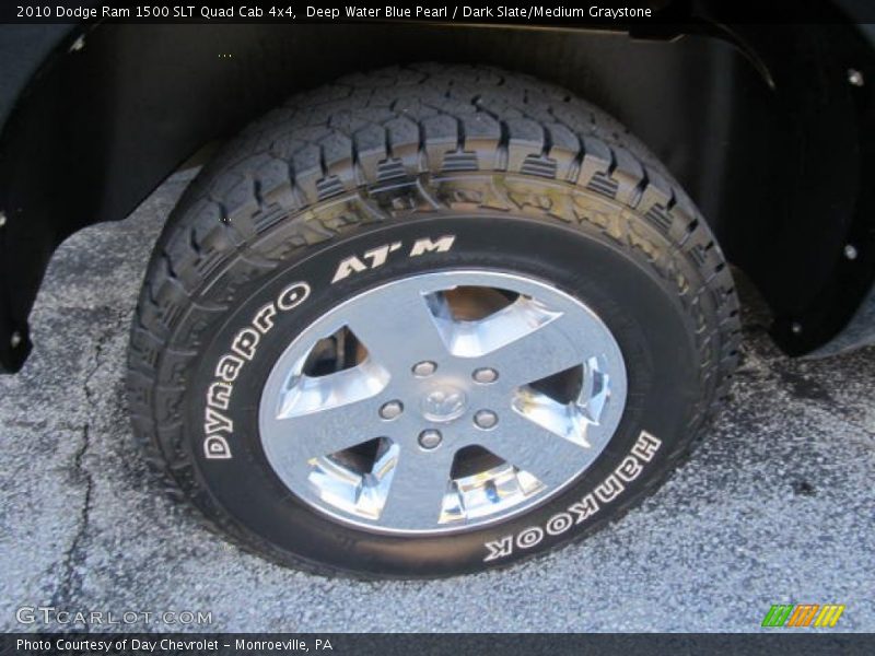 Deep Water Blue Pearl / Dark Slate/Medium Graystone 2010 Dodge Ram 1500 SLT Quad Cab 4x4