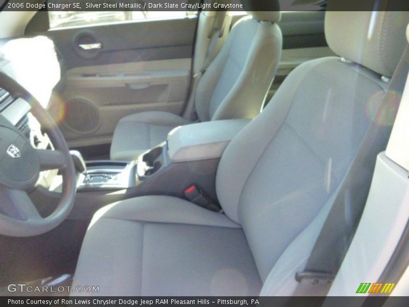 Silver Steel Metallic / Dark Slate Gray/Light Graystone 2006 Dodge Charger SE