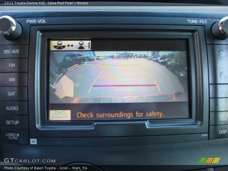 Salsa Red Pearl / Bisque 2011 Toyota Sienna XLE