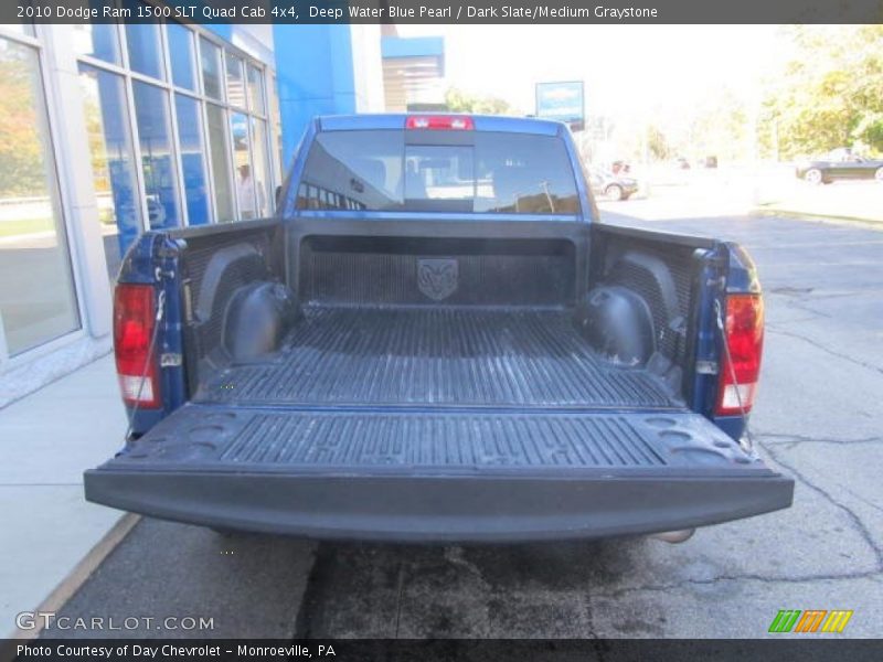 Deep Water Blue Pearl / Dark Slate/Medium Graystone 2010 Dodge Ram 1500 SLT Quad Cab 4x4