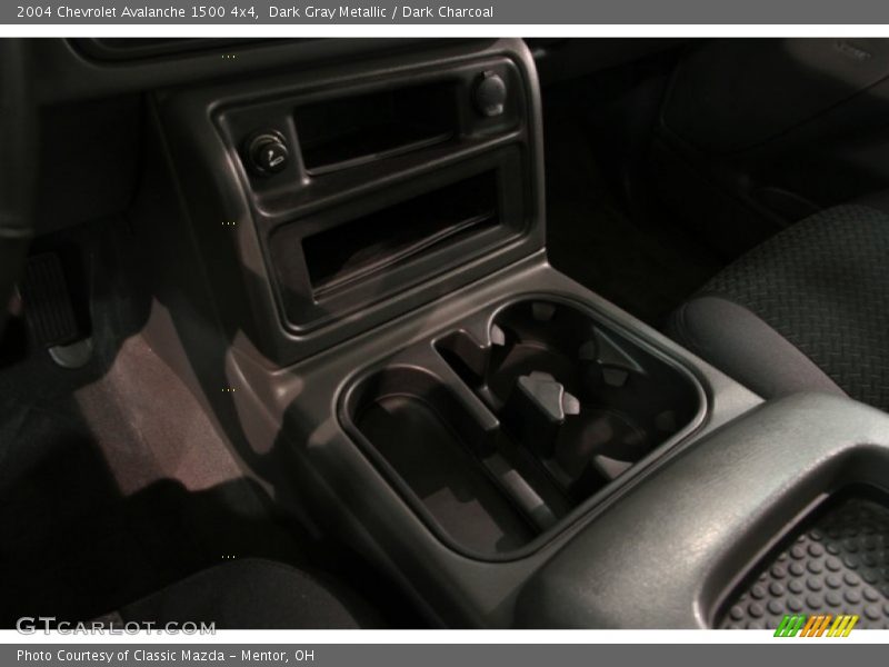 Dark Gray Metallic / Dark Charcoal 2004 Chevrolet Avalanche 1500 4x4