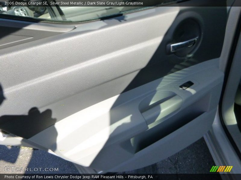 Silver Steel Metallic / Dark Slate Gray/Light Graystone 2006 Dodge Charger SE