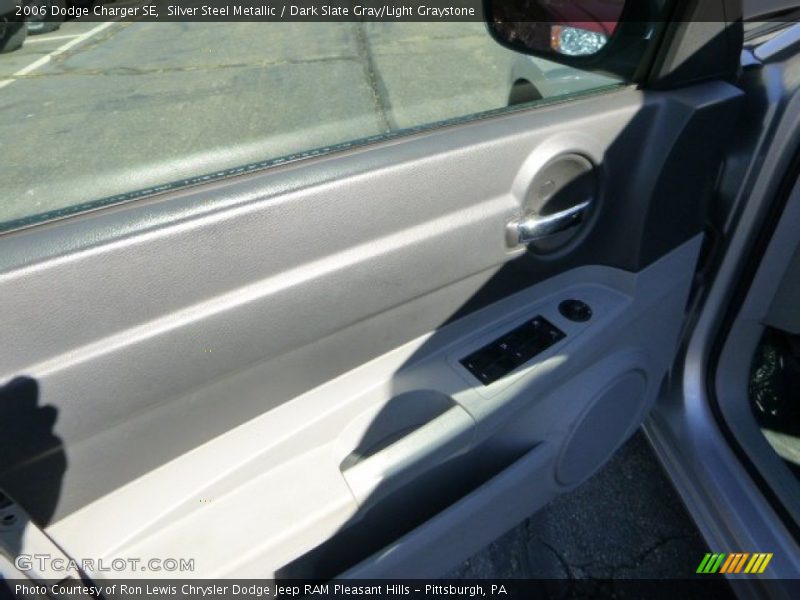 Silver Steel Metallic / Dark Slate Gray/Light Graystone 2006 Dodge Charger SE